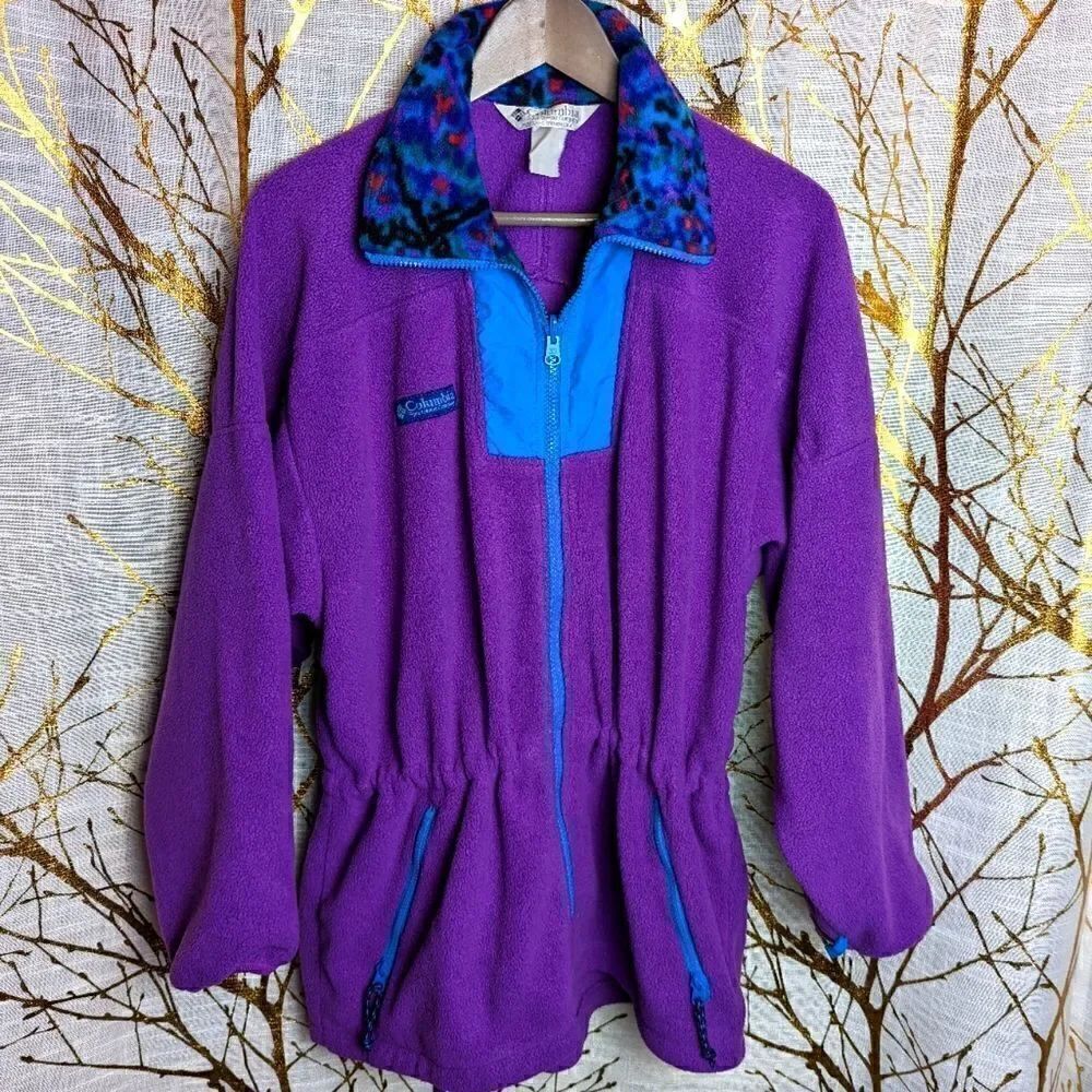 vintage columbia fleece